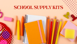  School supply kits